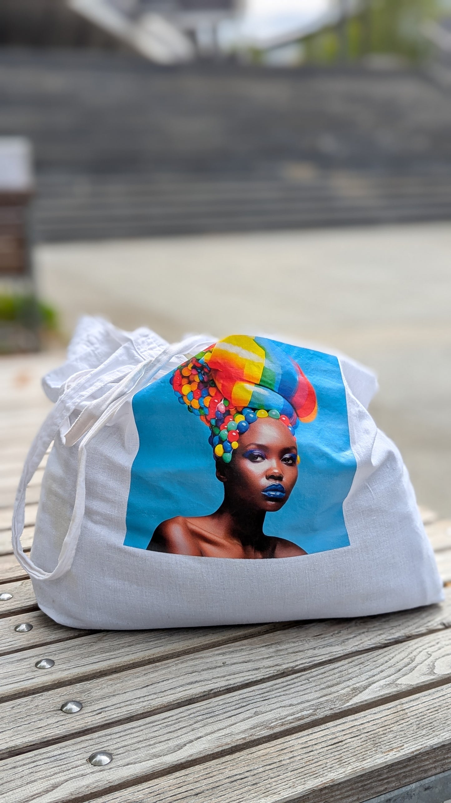 Sugar Majesty Cotton Tote Shopper Bag