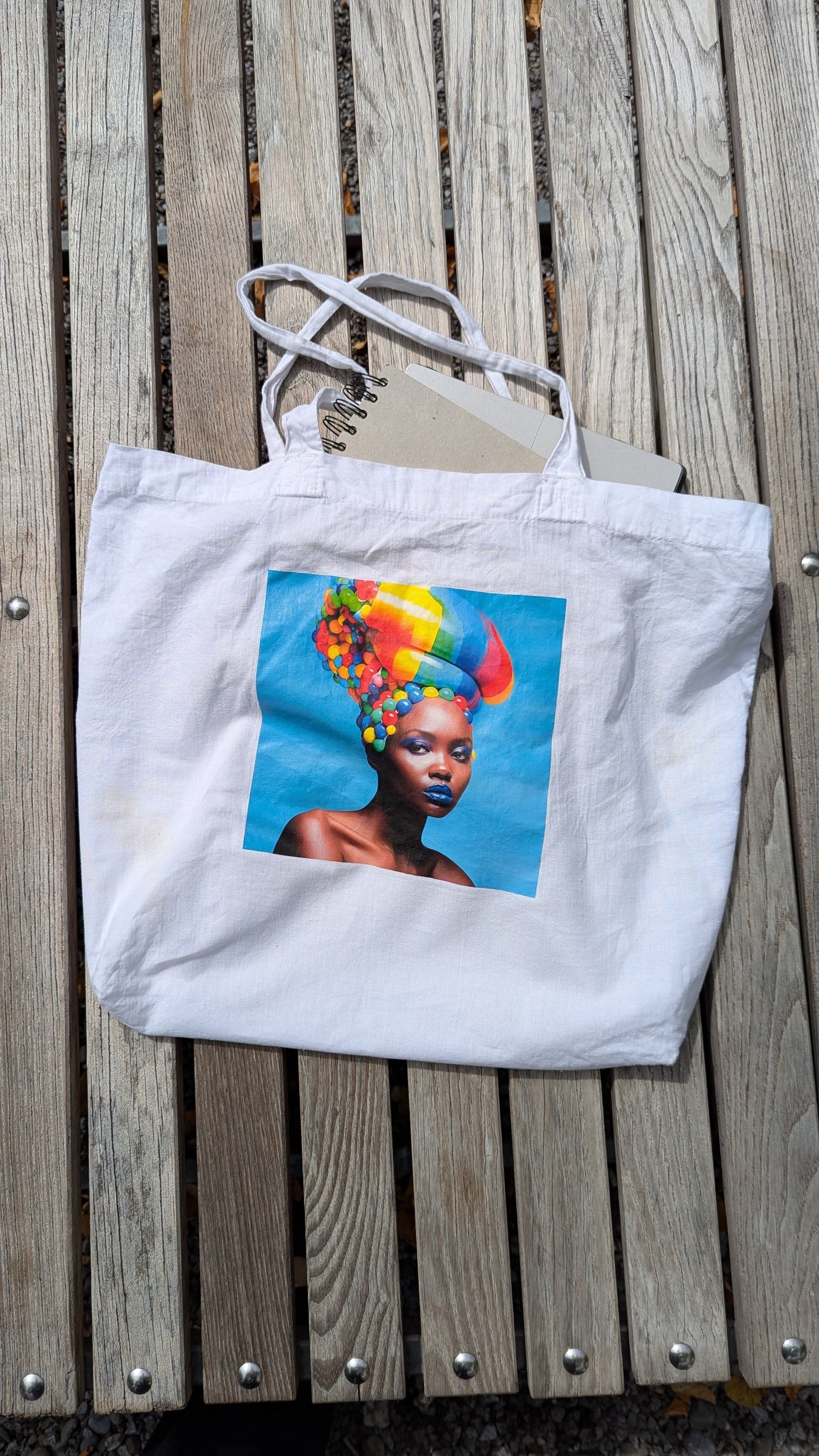 Sugar Majesty Cotton Tote Shopper Bag
