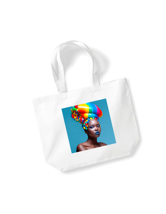 Sugar Majesty Cotton Tote Shopper Bag