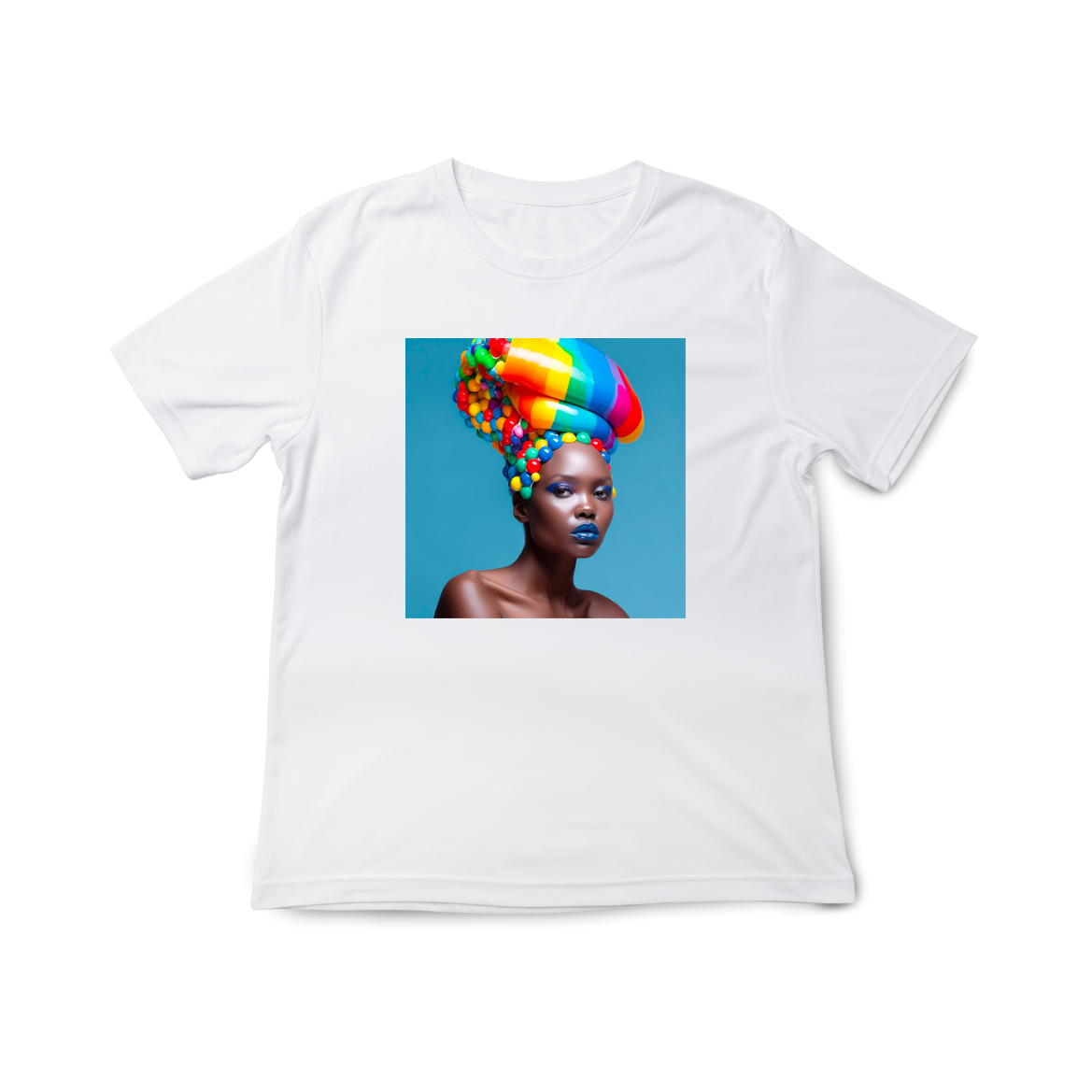 "Sugar Majesty" T-Shirt, white
